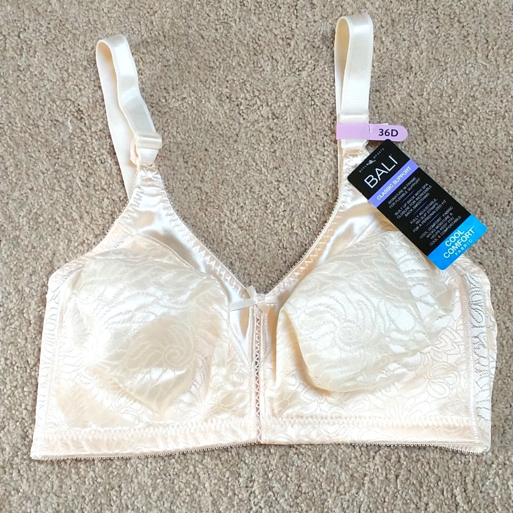 Bali Double Support Comfort-U Back Wireless Full Coverage Bra